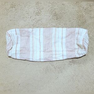 Serena & Lily Linen Bolster Cover